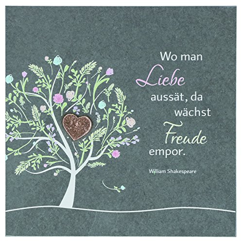 Butzon & Bercker 2-154593 Schieferrelief zur Hochzeit: Liebe Butzon & Bercker 2-154593 Schieferrelief zur Hochzeit: Liebe von Unbekannt