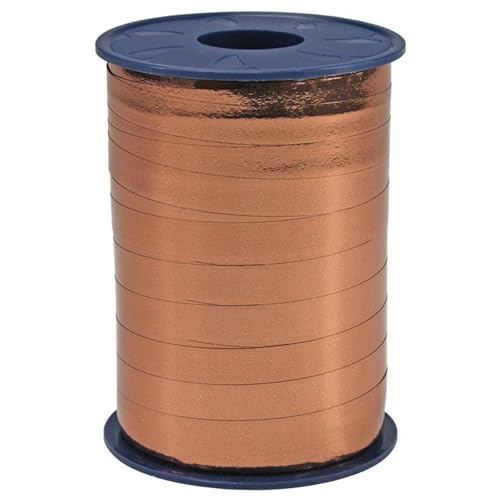 Präsent C.E. Pattberg Mexico Geschenkband metallic Kupfer, 250 m Ringelband zum Einpacken von Geschenken, 10 mm Breite, Zubehör zum Dekorieren & Basteln, Dekoband, Anlass Präsent C.E. Pattberg Mexico Geschenkband metallic Kupfer, 250 m Ringelband zum Einpacken von Geschenken, 10 mm Breite, Zubehör zum Dekorieren & Basteln, Dekoband, Anlass von PRÄSENT