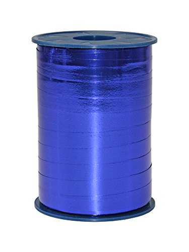 Präsent C.E. Pattberg Mexico Geschenkband metallic Royalblau, 250 m Ringelband zum Einpacken von Geschenken, 10 mm Breite, Zubehör zum Dekorieren & Basteln, Dekoband, Anlass Präsent C.E. Pattberg Mexico Geschenkband metallic Royalblau, 250 m Ringelband zum Einpacken von Geschenken, 10 mm Breite, Zubehör zum Dekorieren & Basteln, Dekoband, Anlass von PRÄSENT