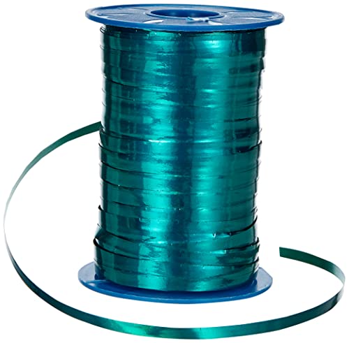 Präsent C.E. Pattberg Mexico Geschenkband metallic tannengrün, 400 m Ringelband zum Einpacken von Geschenken, 5 mm Breite, Zubehör zum Dekorieren & Basteln, Dekoband, Anlass von PRÄSENT