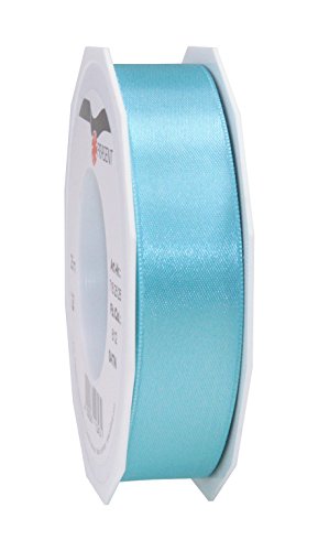 Präsent C.E. Pattberg Satin aquamarin, 25 m Satinband zum Einpacken von Geschenken, 25 mm Breite, Geschenkband zum Dekorieren & Basteln, Dekoband, Anlass Präsent C.E. Pattberg Satin aquamarin, 25 m Satinband zum Einpacken von Geschenken, 25 mm Breite, Geschenkband zum Dekorieren & Basteln, Dekoband, Anlass von Präsent