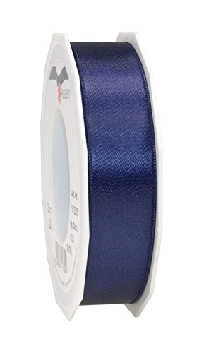 Präsent C.E. Pattberg Satin dunkelblau, 25 m Satinband zum Einpacken von Geschenken, 25 mm Breite, Geschenkband zum Dekorieren & Basteln, Dekoband, Anlass Präsent C.E. Pattberg Satin dunkelblau, 25 m Satinband zum Einpacken von Geschenken, 25 mm Breite, Geschenkband zum Dekorieren & Basteln, Dekoband, Anlass von PRÄSENT