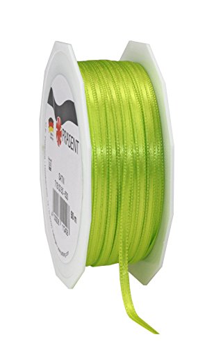 Präsent C.E. Pattberg Satin hellgrün, 50 m Satinband zum Einpacken von Geschenken, 3 mm Breite, Geschenkband zum Dekorieren & Basteln, Dekoband, Anlass Präsent C.E. Pattberg Satin hellgrün, 50 m Satinband zum Einpacken von Geschenken, 3 mm Breite, Geschenkband zum Dekorieren & Basteln, Dekoband, Anlass von Präsent