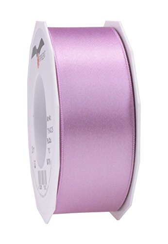 Präsent C.E. Pattberg Satin lila, 25 m Satinband zum Einpacken von Geschenken, 40 mm Breite, Geschenkband zum Dekorieren & Basteln, Dekoband, Anlass Präsent C.E. Pattberg Satin lila, 25 m Satinband zum Einpacken von Geschenken, 40 mm Breite, Geschenkband zum Dekorieren & Basteln, Dekoband, Anlass von Präsent