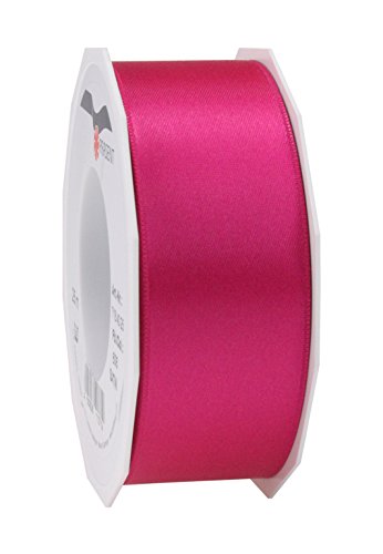 Präsent C.E. Pattberg Satin Magenta, 25 m Satinband zum Einpacken von Geschenken, 40 mm Breite, Geschenkband zum Dekorieren & Basteln, Dekoband, Anlass Präsent C.E. Pattberg Satin Magenta, 25 m Satinband zum Einpacken von Geschenken, 40 mm Breite, Geschenkband zum Dekorieren & Basteln, Dekoband, Anlass von Präsent