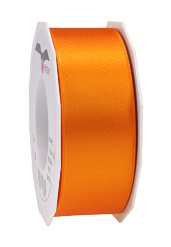 Präsent C.E. Pattberg Satin orange, 25 m Satinband zum Einpacken von Geschenken, 40 mm Breite, Geschenkband zum Dekorieren & Basteln, Dekoband, Anlass Präsent C.E. Pattberg Satin orange, 25 m Satinband zum Einpacken von Geschenken, 40 mm Breite, Geschenkband zum Dekorieren & Basteln, Dekoband, Anlass von Präsent