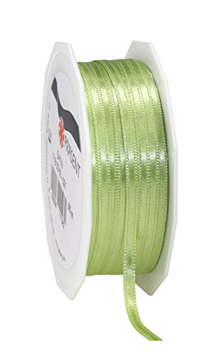 Präsent C.E. Pattberg Satin Pistazie, 50 m Satinband zum Einpacken von Geschenken, 3 mm Breite, Geschenkband zum Dekorieren & Basteln, Dekoband, Anlass Präsent C.E. Pattberg Satin Pistazie, 50 m Satinband zum Einpacken von Geschenken, 3 mm Breite, Geschenkband zum Dekorieren & Basteln, Dekoband, Anlass von Präsent