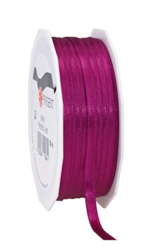 Präsent C.E. Pattberg Satin Purpur, 50 m Satinband zum Einpacken von Geschenken, 6 mm Breite, Geschenkband zum Dekorieren & Basteln, Dekoband, Anlass Präsent C.E. Pattberg Satin Purpur, 50 m Satinband zum Einpacken von Geschenken, 6 mm Breite, Geschenkband zum Dekorieren & Basteln, Dekoband, Anlass von Präsent