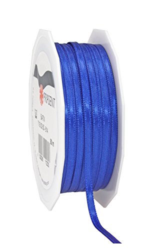 Präsent C.E. Pattberg Satin Royalblau, 50 m Satinband zum Einpacken von Geschenken, 3 mm Breite, Geschenkband zum Dekorieren & Basteln, Dekoband, Anlass Präsent C.E. Pattberg Satin Royalblau, 50 m Satinband zum Einpacken von Geschenken, 3 mm Breite, Geschenkband zum Dekorieren & Basteln, Dekoband, Anlass von Präsent