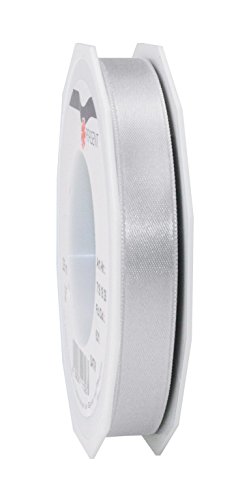 Präsent C.E. Pattberg Satin sterlingsilber, 25 m Satinband zum Einpacken von Geschenken, 15 mm Breite, Geschenkband zum Dekorieren & Basteln, Dekoband, Anlass Präsent C.E. Pattberg Satin sterlingsilber, 25 m Satinband zum Einpacken von Geschenken, 15 mm Breite, Geschenkband zum Dekorieren & Basteln, Dekoband, Anlass von PRÄSENT