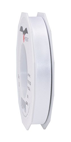 Präsent C.E. Pattberg Satin Weiss, 25 m Satinband zum Einpacken von Geschenken, 15 mm Breite, Geschenkband zum Dekorieren & Basteln, Dekoband, Anlass Präsent C.E. Pattberg Satin Weiss, 25 m Satinband zum Einpacken von Geschenken, 15 mm Breite, Geschenkband zum Dekorieren & Basteln, Dekoband, Anlass von PRÄSENT