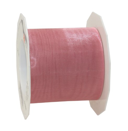 Präsent C.E. Pattberg Sheer Organzaband Hellrosa, 25 m Geschenkband zum Einpacken von Geschenken, 72 mm Breite, Zubehör zum Dekorieren & Basteln, Dekoband Präsent C.E. Pattberg Sheer Organzaband Hellrosa, 25 m Geschenkband zum Einpacken von Geschenken, 72 mm Breite, Zubehör zum Dekorieren & Basteln, Dekoband von PRÄSENT