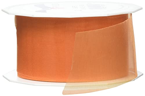 Präsent C.E. Pattberg Sheer Organzaband orange, 25 m Geschenkband zum Einpacken von Geschenken, 40 mm Breite, Zubehör zum Dekorieren & Basteln, Dekoband Präsent C.E. Pattberg Sheer Organzaband orange, 25 m Geschenkband zum Einpacken von Geschenken, 40 mm Breite, Zubehör zum Dekorieren & Basteln, Dekoband von PRÄSENT