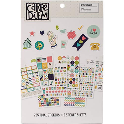Carpe Diem Home Stickers A5 12/Pkg- von Simple Stories