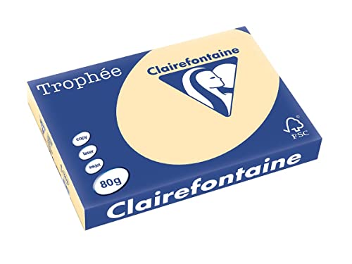 Clairalfa 1253C Multifunktionspapier Trophee, A3, 80 g/qm chamois von Clairefontaine