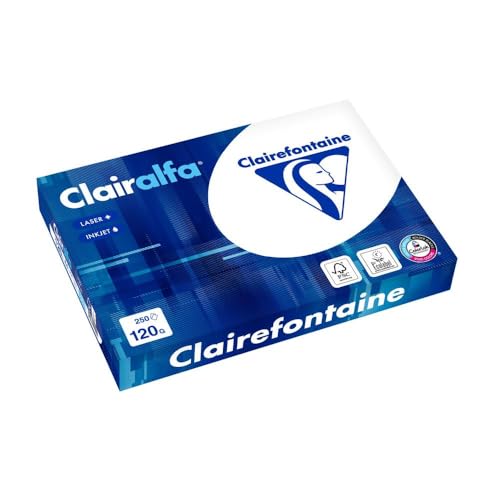 Clairalfa Multifunktionspapier, DIN A4, 120 g qm, extra weiß Clairalfa Multifunktionspapier, DIN A4, 120 g qm, extra weiß von Unbekannt