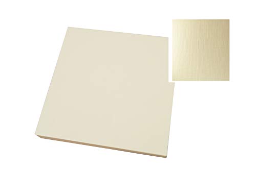 Craft UK, 300 g/m² Karton 2357 Leinenkarton, 30,5 x 30,5 cm, elfenbeinfarben, 12X12 von Craft UK Limited