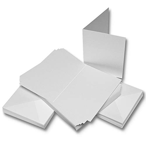 Craft UK 2364 C7 weiße Karten und Umschläge, 50 Stück von Unbekannt