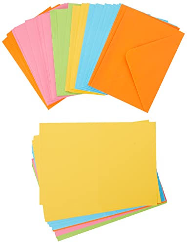 Craft UK Karten und Umschläge, C6, kräftige Farben, Packung mit 50 Stück, 2345 Craft UK Karten und Umschläge, C6, kräftige Farben, Packung mit 50 Stück, 2345 von Unbekannt