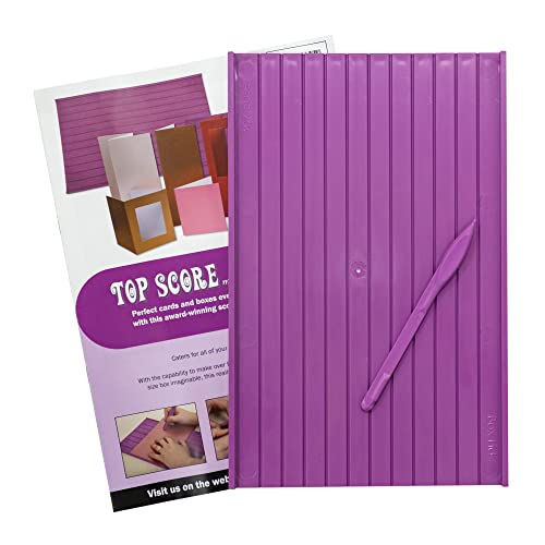 Crafter's Companion TSM Bestnote Multi Borad Scoring-Tool Lila-Purple, Topscore Multiboard, One Size von Crafter's Companion