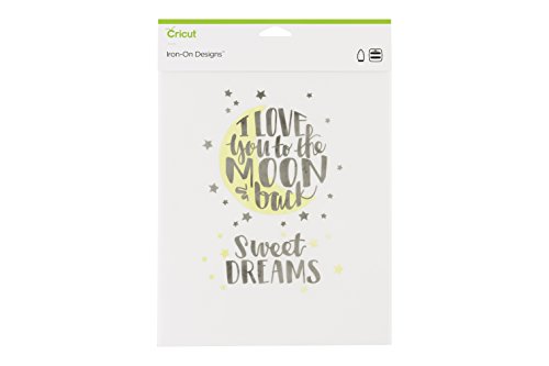 Cricut PC2004995 IO DSGNS Love You to The Moon 8.5X12, Eisen, Multicolour, one size von Cricut