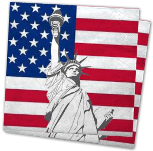DH-Concept Napkins "Usa", 20 Pcs., 3 Layers, 33 X 33 Cm DH-Concept Napkins "Usa", 20 Pcs., 3 Layers, 33 X 33 Cm von DH-Konzept