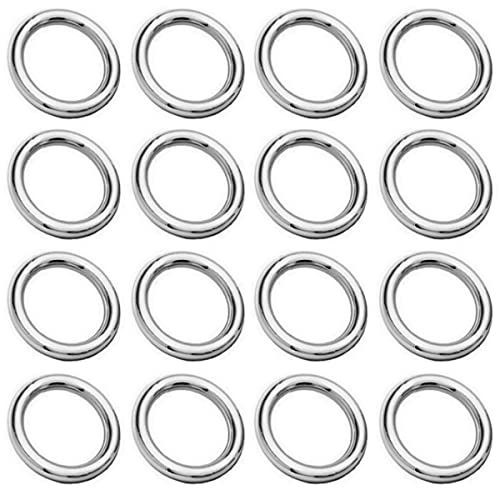 My-Bead 20 Stück Binderinge geschlossen Ø 3mm 925 Sterling Silber Schmuckringe gelötet basteln DIY My-Bead 20 Stück Binderinge geschlossen Ø 3mm 925 Sterling Silber Schmuckringe gelötet basteln DIY von My-Bead