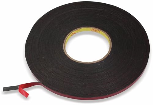Doppelseitiges Klebeband 6 mm, 30 m, schwarz Doppelseitiges Klebeband 6 mm, 30 m, schwarz von Unbekannt