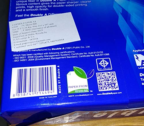 Double A Kopierpapier A4 VE2500 Double A Kopierpapier A4 VE2500 von Diverse