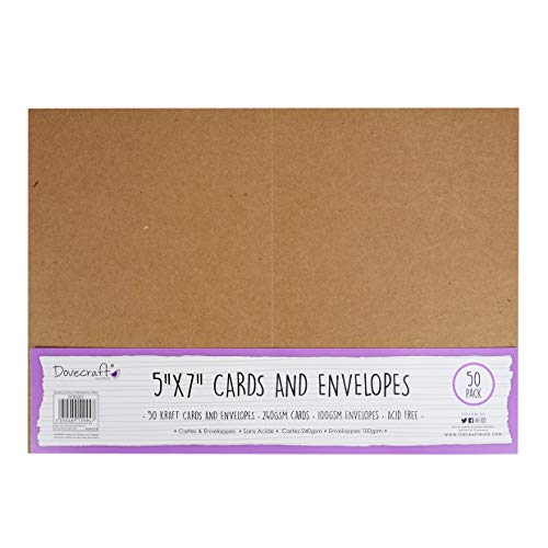 Dovecraft DCBS201 Cards and Envelopes, Papier, multifarben, One Size von Dovecraft