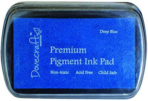 Dovecraft Essentials - Premium Non Toxic Pigment Ink Pad - Deep Blue von Dovecraft