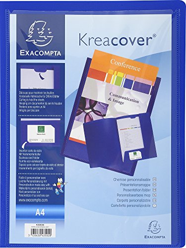EXACOMPTA Pr‰sentationsmappe Kreacover, PP, A4, blau VE = 1 EXACOMPTA Pr‰sentationsmappe Kreacover, PP, A4, blau VE = 1 von Unbekannt