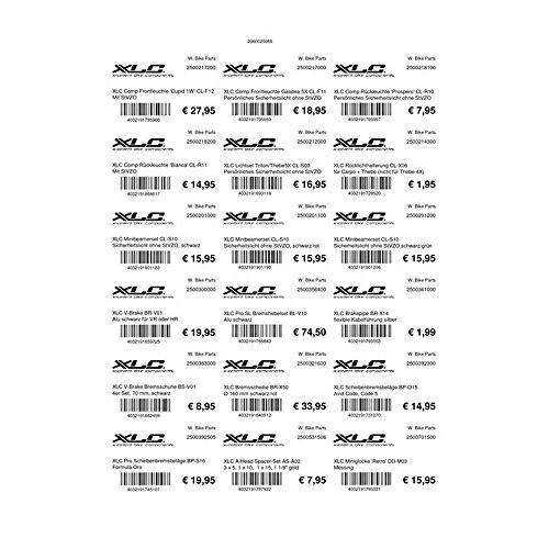 Etiketten A4, 40x60mm 25 Seiten je 18 Etiketten pro Seite, perforiert Etiketten A4, 40x60mm 25 Seiten je 18 Etiketten pro Seite, perforiert von Other
