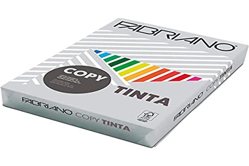 FABRIANO Copy Tinta grau Papier Tintenstrahldrucker – Papiere Tintenstrahldrucker (grau, 80 g/m², 500 Blatt) von Fabriano