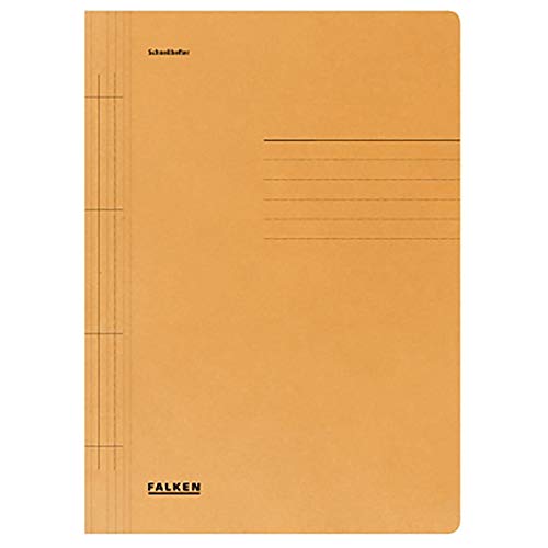 Falken Schnellhefter für A4, Karton 250g/qm, orange Falken Schnellhefter für A4, Karton 250g/qm, orange von FALKEN