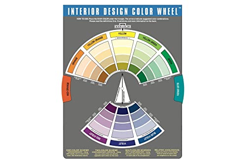 Farbrad für Innenausstattung - hilft bei der Farbgestaltung von einfarbig bis Mehrfarbig von Unbekannt