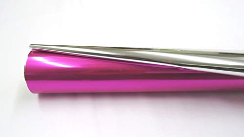 GESCHENKFOLIE pink/silber 50m Rolle 70cm breit von Unbekannt