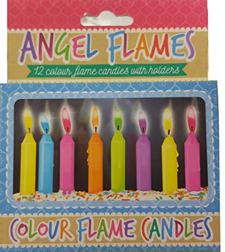 MIK funshopping Geburtstagskerzen Angel Flames mit farbigen Flammen von MIK funshopping