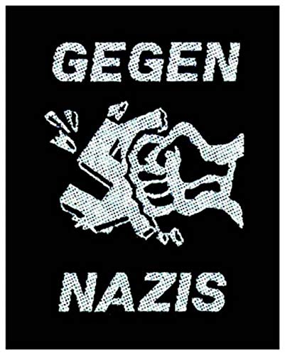 Unbekannt Gegen Nazis Aufnäher | 0962 von Unbekannt