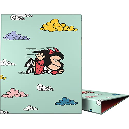 Grafoplás 88142658 Ringbuch A4, 4 Ringe gemischt 25 mm, Kollektion Mafalda, fliegend, FSC-zertifiziert von Mafalda