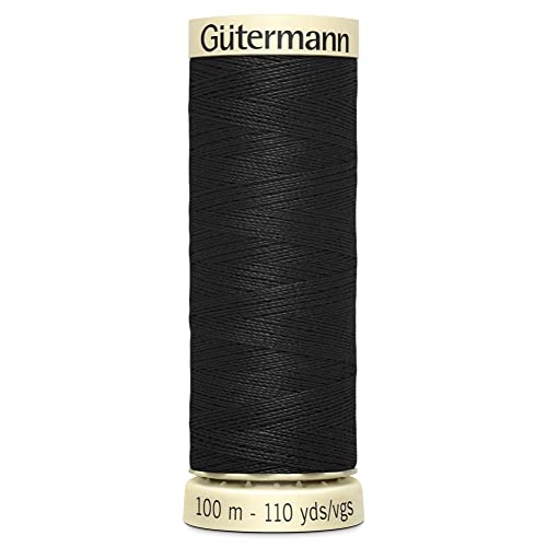 Gütermann Nähgarn, 100 m, 000 schwarz von Gütermann