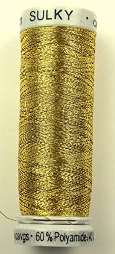 Gutermann 709760/7004 | Old Gold Sulky Metallic Maschinenstickgarn | 200 m Gutermann 709760/7004 | Old Gold Sulky Metallic Maschinenstickgarn | 200 m von Unbekannt