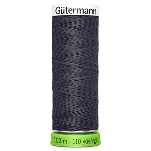 Gutermann Recyceltes Polyester-Faden, 10 m, Anthrazit Gutermann Recyceltes Polyester-Faden, 10 m, Anthrazit von Gütermann