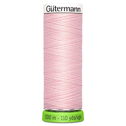 Gutermann Recyceltes Polyester-Faden, 10 m, Blütenblatt-Rosa von Gutermann