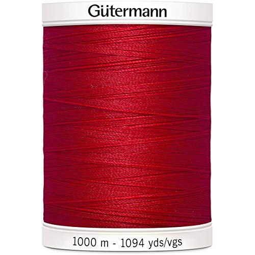 Gutermann Nähen Sie alle Polyestergarn, Polyester, Rot, 5.5 x 4 x 4 cm, 1000 von Gütermann