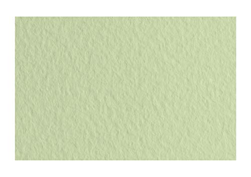 Honsell 21297111 - Fabriano Tiziano Pastellpapier Verduzzo, DIN A4, 50 Blatt, 160 g/m², hoch hadernhaltig, säurefrei und alterungsbeständig, griffige, raue Oberfläche von Unbekannt