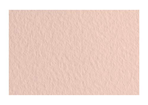 Honsell 21297125 - Fabriano Tiziano Pastellpapier Rosa, DIN A4, 50 Blatt, 160 g/m², hoch hadernhaltig, säurefrei und alterungsbeständig, griffige, raue Oberfläche von Fabriano