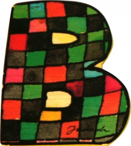 Janosch Buchstaben Holzbuchstaben B ca. 6cm Janosch Buchstaben Holzbuchstaben B ca. 6cm von Unbekannt