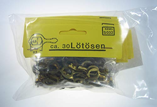 KEMO Lötösen ca. 30 Stück für S030 Flachstecker, S032 von Unbekannt