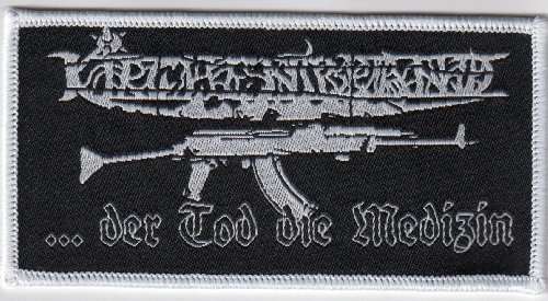 Kirchenbrand - Der Tod die Medizin Aufnäher/Patch Kirchenbrand - Der Tod die Medizin Aufnäher/Patch von Unbekannt